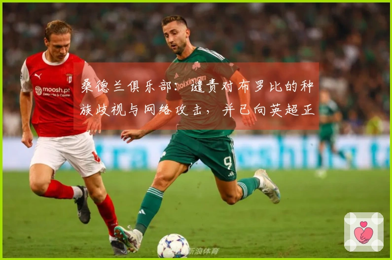 桑德兰俱乐部：谴责对布罗比的种族歧视与网络攻击，并已向英超正式报告