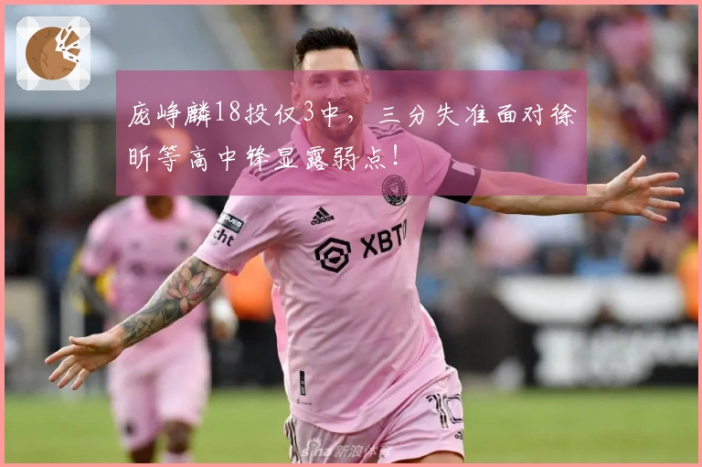 庞峥麟18投仅3中，三分失准面对徐昕等高中锋显露弱点！