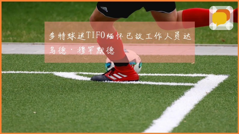 多特球迷TIFO缅怀已故工作人员达乌德·穆罕默德